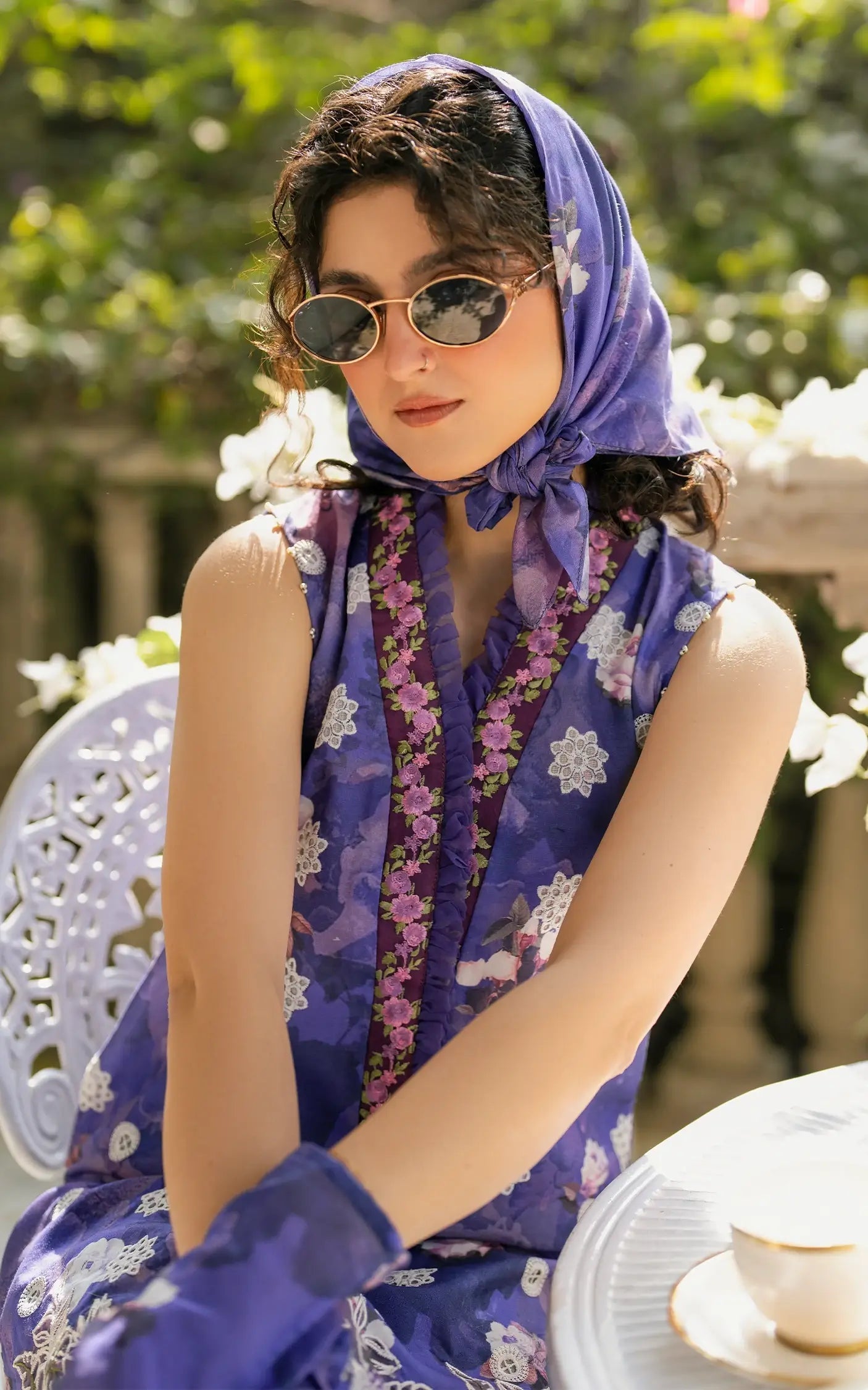 Asifa and Nabeel | Gulkari Summer 25 | Ophelia (GKL-11) - by - Libasekhas UK - Registered Vendor of : Asifa and Nabeel - 100% Original Designer Dresss