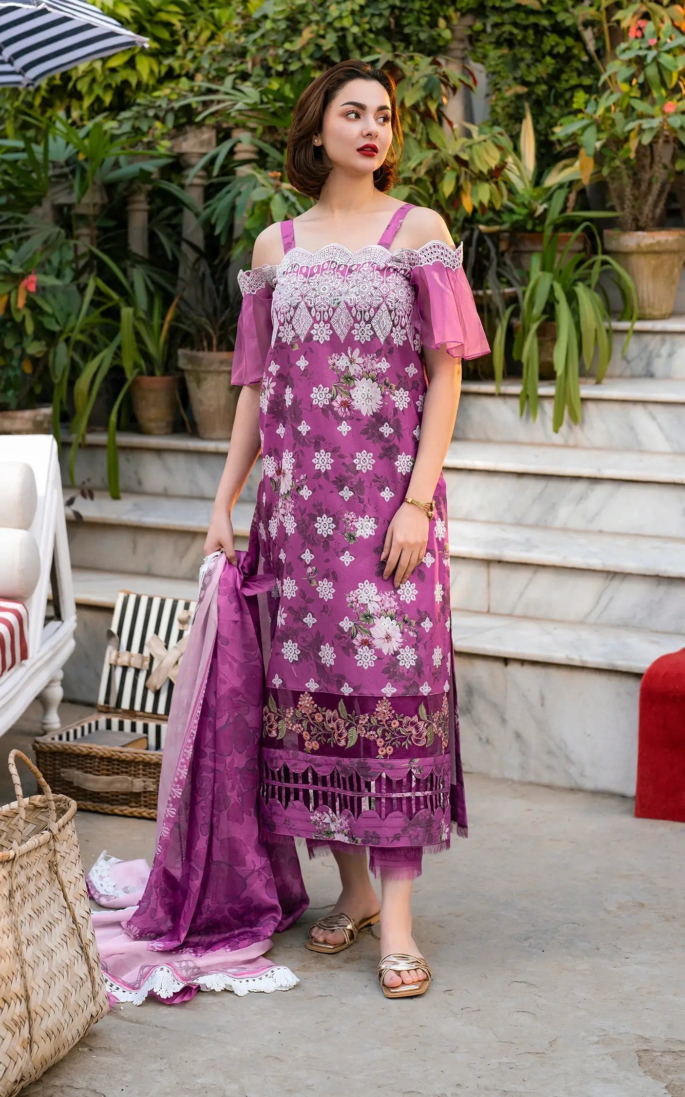 Asifa and Nabeel | Gulkari Summer 25 | Aura (GKL-12) - by - Libasekhas UK - Registered Vendor of : Asifa and Nabeel - 100% Original Designer Dresss