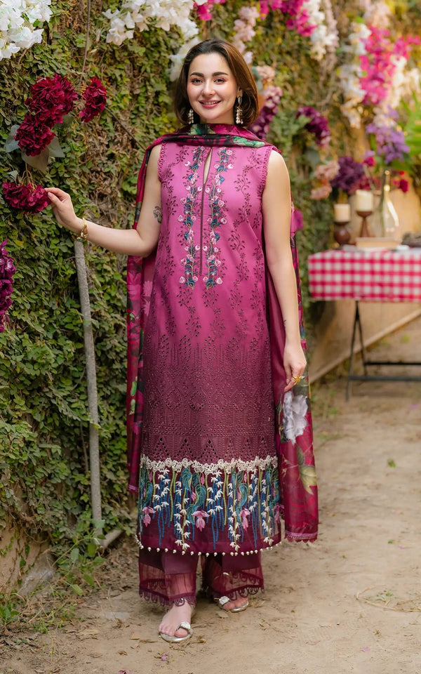 Asifa and Nabeel | Gulkari Summer 25 | Sunkissed Garden (GKL-13) - by - Libasekhas UK - Registered Vendor of : Asifa and Nabeel - 100% Original Designer Dresss