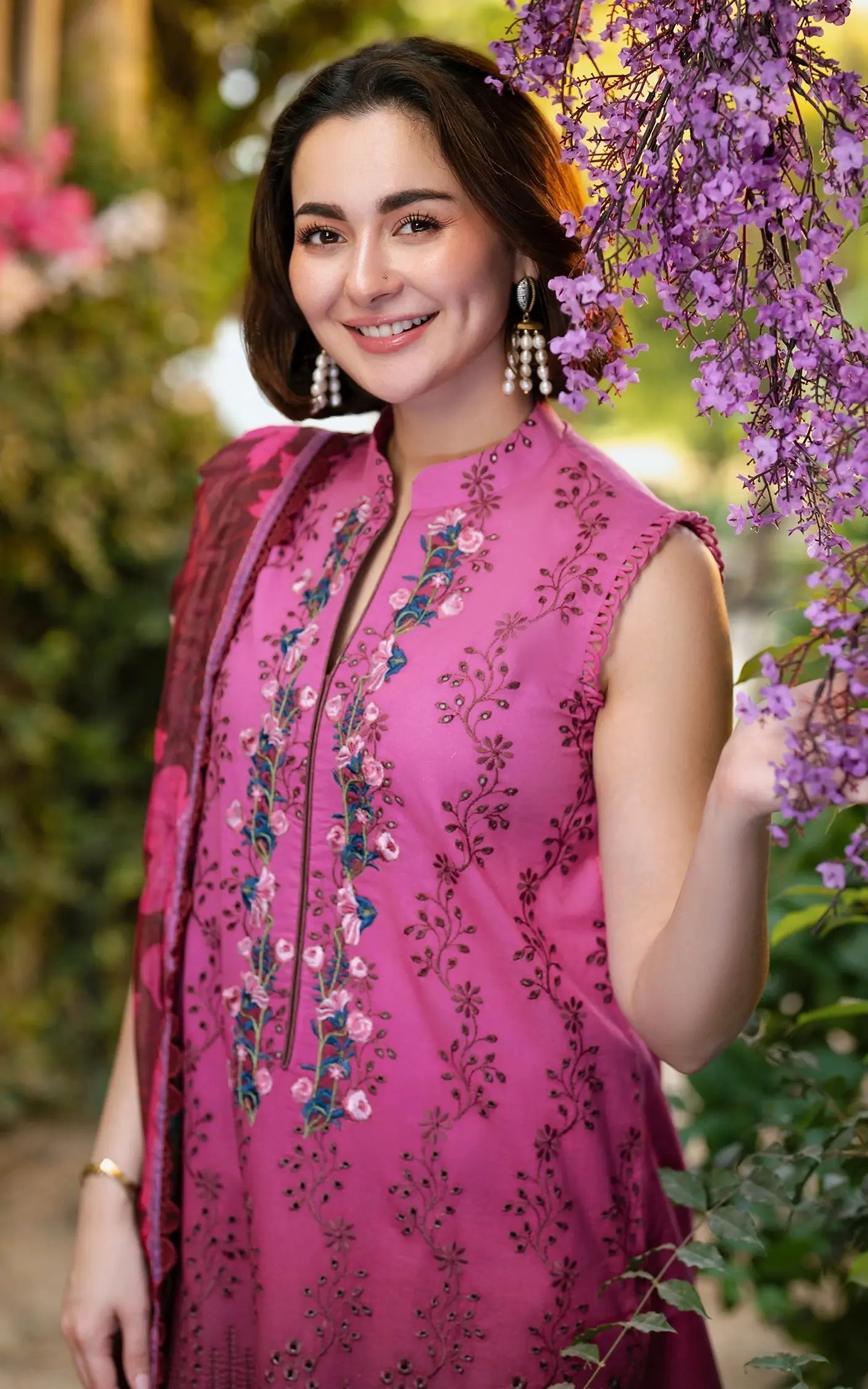 Asifa and Nabeel | Gulkari Summer 25 | Sunkissed Garden (GKL-13) - by - Libasekhas UK - Registered Vendor of : Asifa and Nabeel - 100% Original Designer Dresss