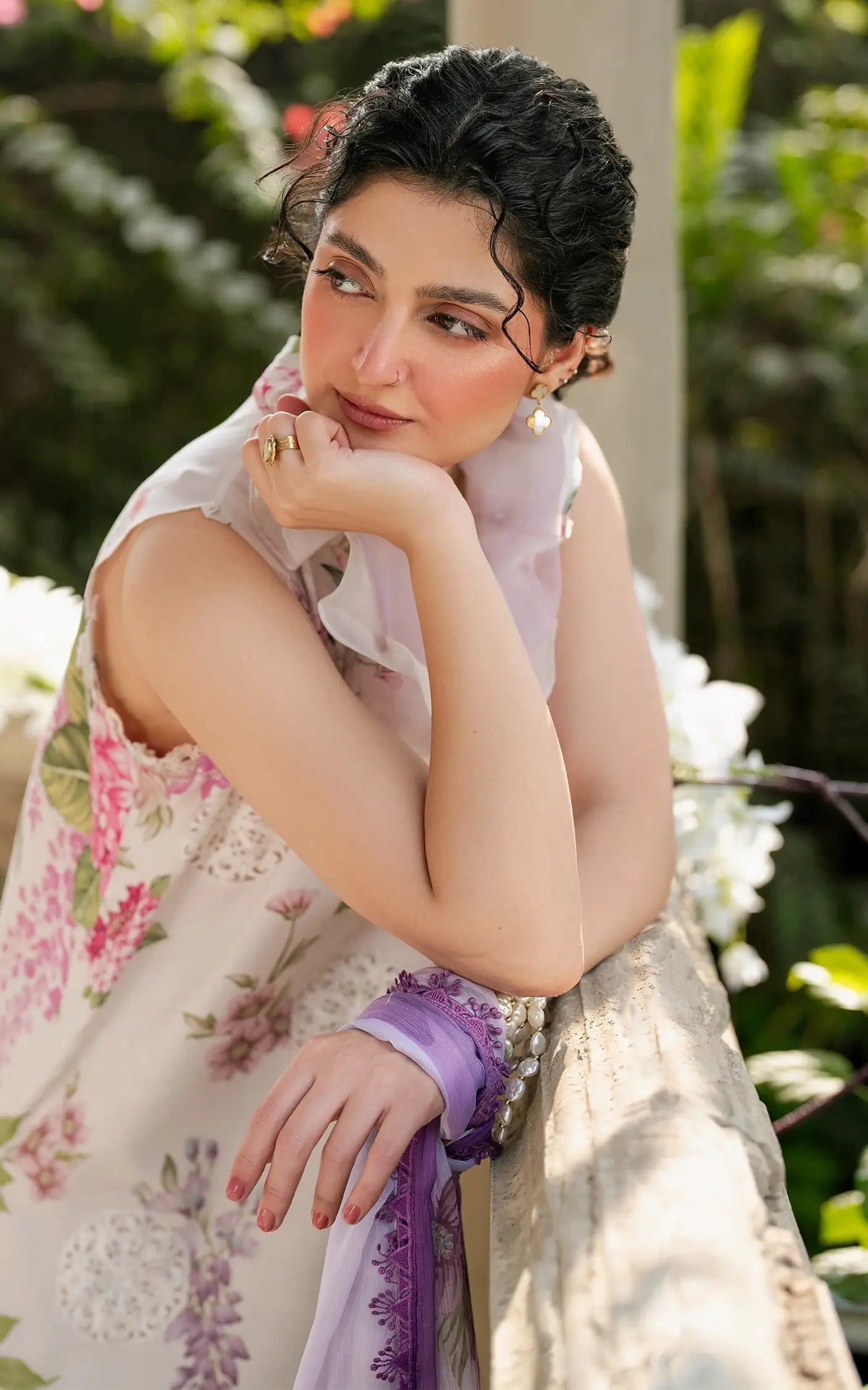 Asifa and Nabeel | Gulkari Summer 25 | Morning Dew (GKL-14) - by - Libasekhas UK - Registered Vendor of : Asifa and Nabeel - 100% Original Designer Dresss