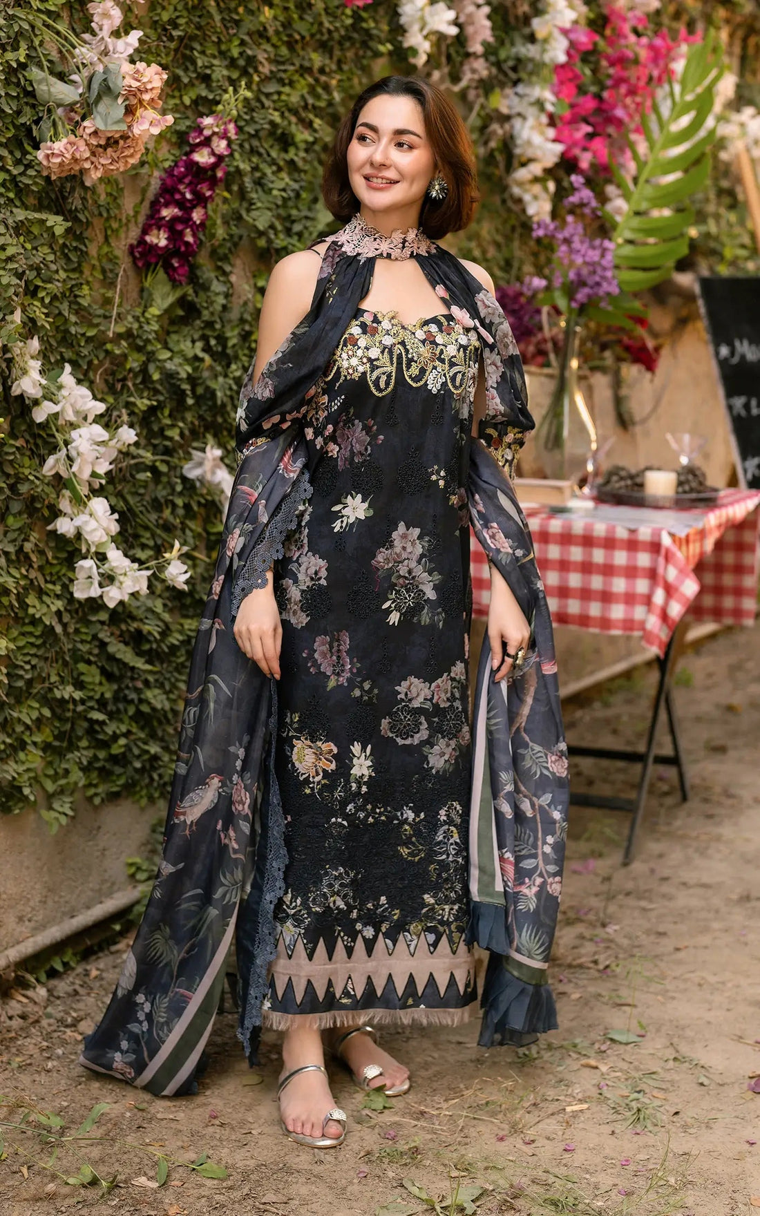 Asifa and Nabeel | Gulkari Summer 25 | Meadow Breeze (GKL-02) - by - Libasekhas UK - Registered Vendor of : Asifa and Nabeel - 100% Original Designer Dresss