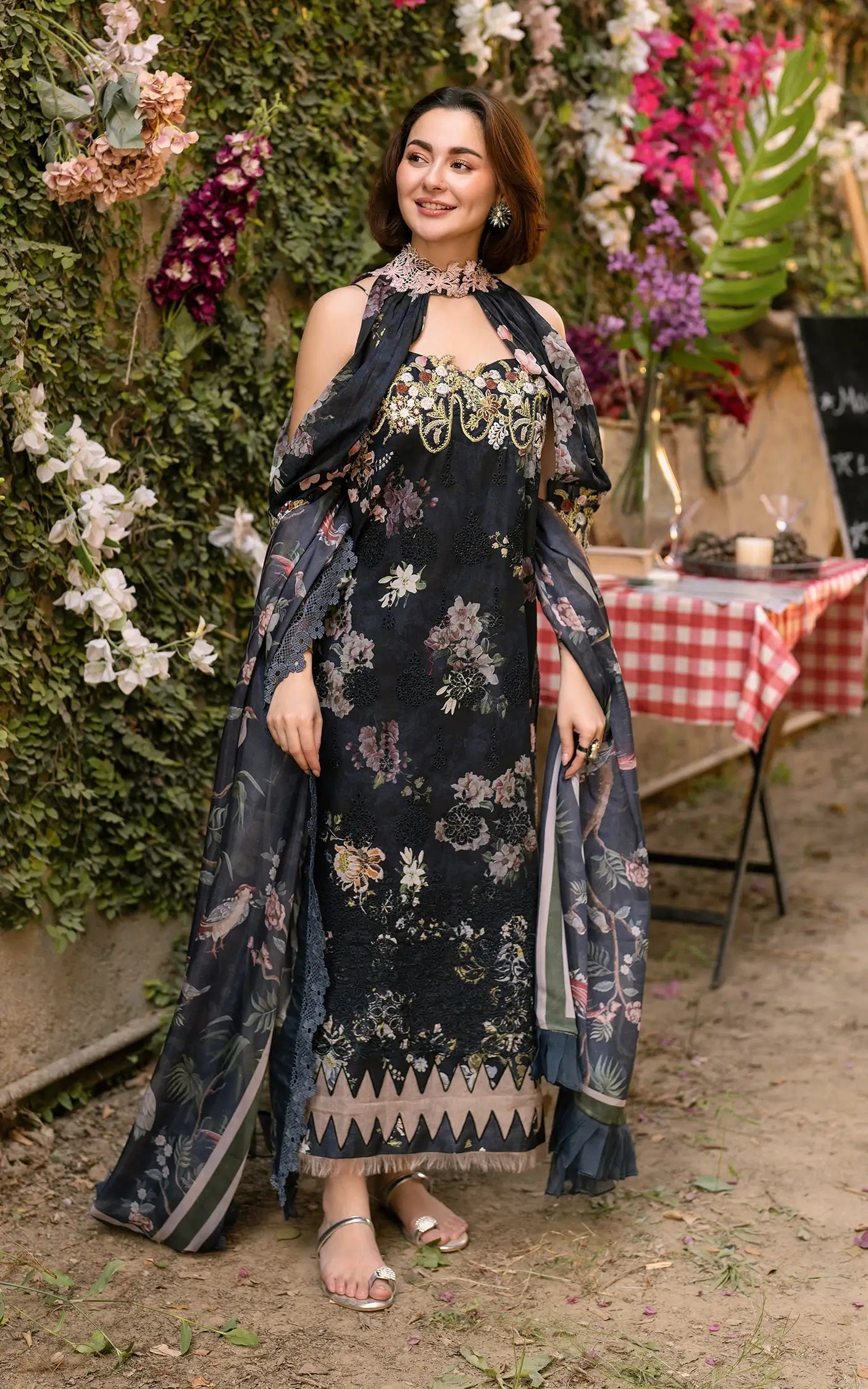 Asifa and Nabeel | Gulkari Summer 25 | Meadow Breeze (GKL-02) - by - Libasekhas UK - Registered Vendor of : Asifa and Nabeel - 100% Original Designer Dresss