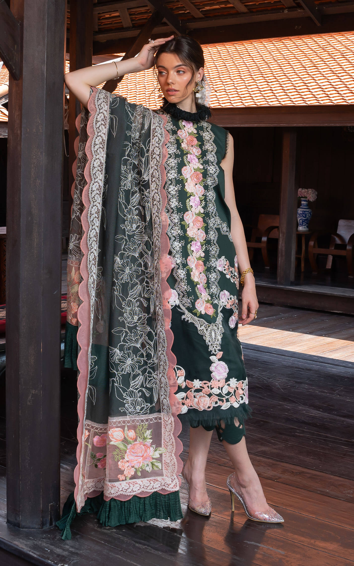 Asifa and Nabeel | Rosemary Ruffles 24 | Charisma - by - Libasekhas UK - Registered Vendor of : Asifa and Nabeel - 100% Original Designer Dresss