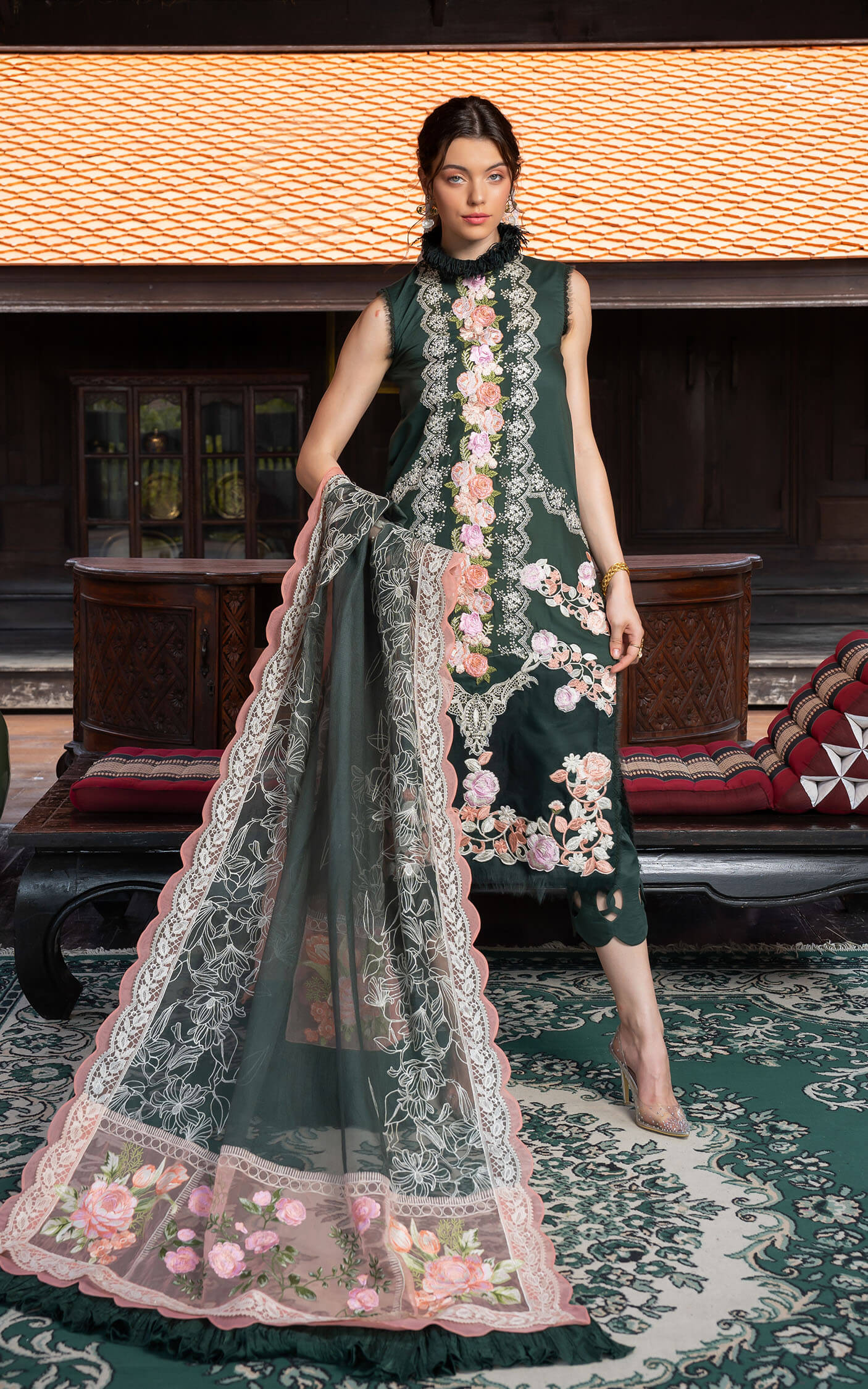 Asifa and Nabeel | Rosemary Ruffles 24 | Charisma - by - Libasekhas UK - Registered Vendor of : Asifa and Nabeel - 100% Original Designer Dresss