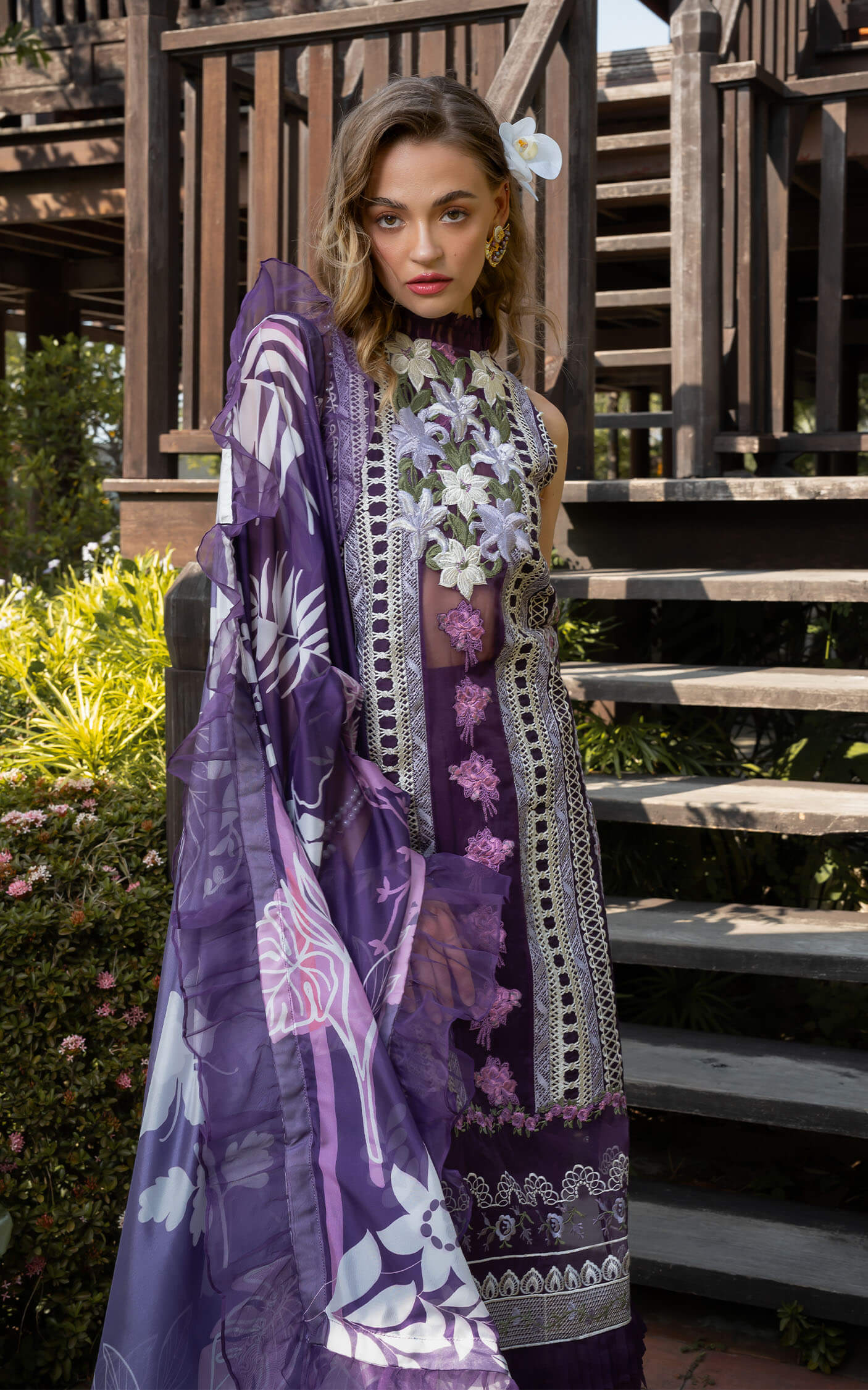 Asifa and Nabeel | Rosemary Ruffles 24 | Dazzle - by - Libasekhas UK - Registered Vendor of : Asifa and Nabeel - 100% Original Designer Dresss