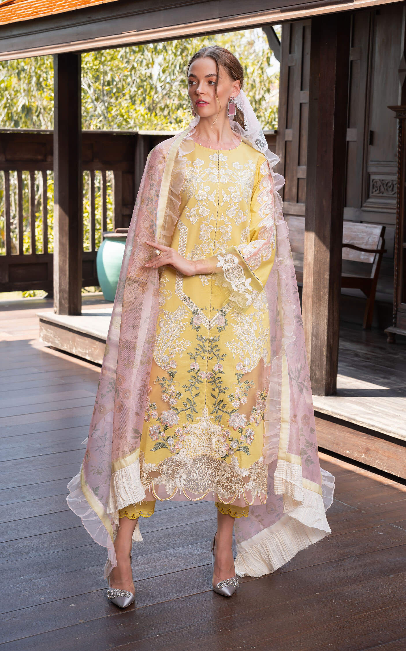 Asifa and Nabeel | Rosemary Ruffles 24 | Essence - by - Libasekhas UK - Registered Vendor of : Asifa and Nabeel - 100% Original Designer Dresss