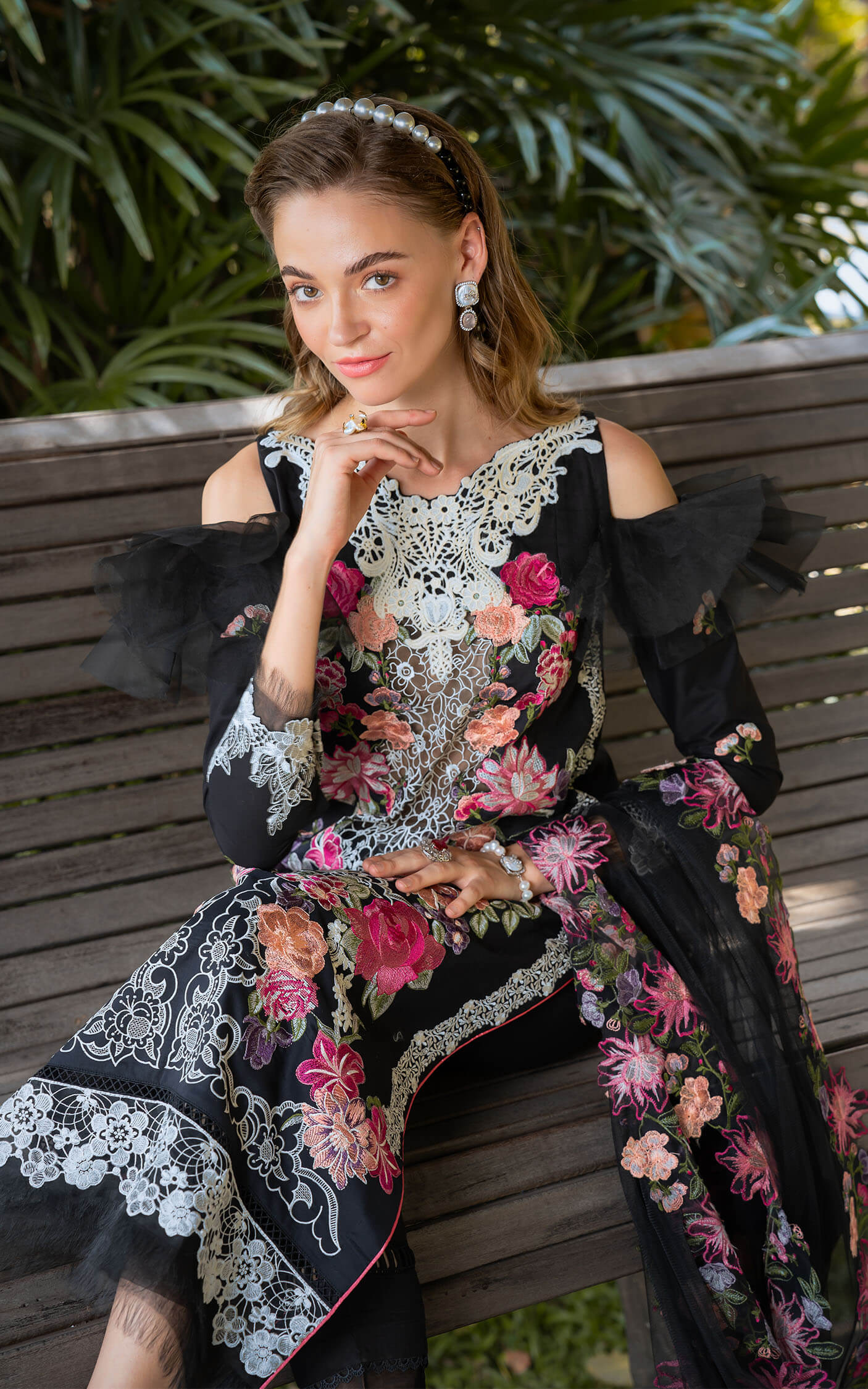 Asifa and Nabeel | Rosemary Ruffles 24 | Euphoria - by - Libasekhas UK - Registered Vendor of : Asifa and Nabeel - 100% Original Designer Dresss