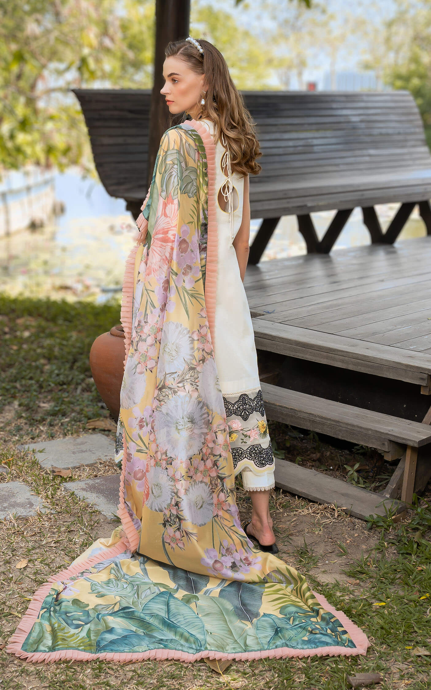Asifa and Nabeel | Rosemary Ruffles 24 | Mystique - by - Libasekhas UK - Registered Vendor of : Asifa and Nabeel - 100% Original Designer Dresss