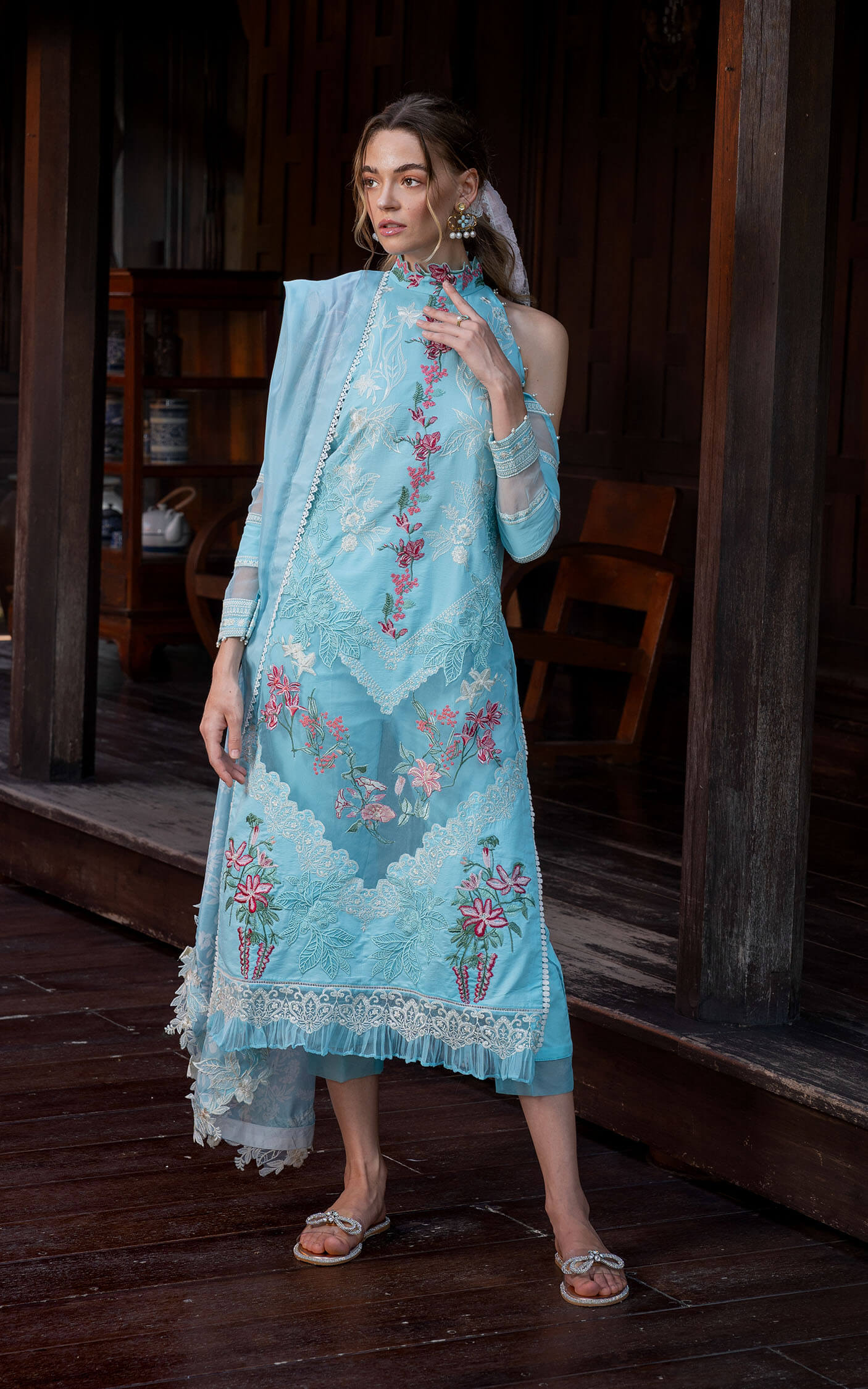 Asifa and Nabeel | Rosemary Ruffles 24 | Utopia - by - Libasekhas UK - Registered Vendor of : Asifa and Nabeel - 100% Original Designer Dresss