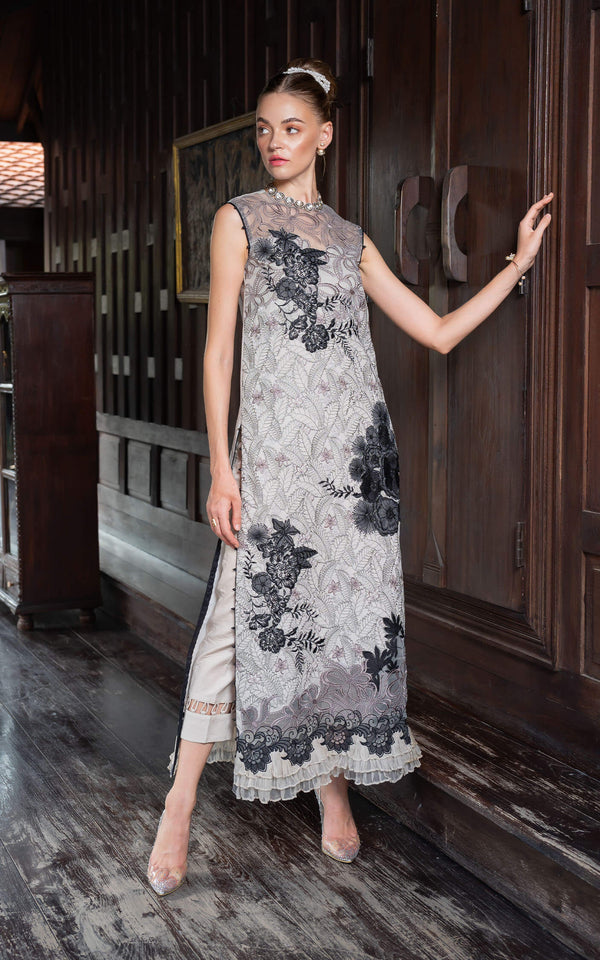 Asifa and Nabeel | Rosemary Ruffles 24 | Aurora - by - Libasekhas UK - Registered Vendor of : Asifa and Nabeel - 100% Original Designer Dresss