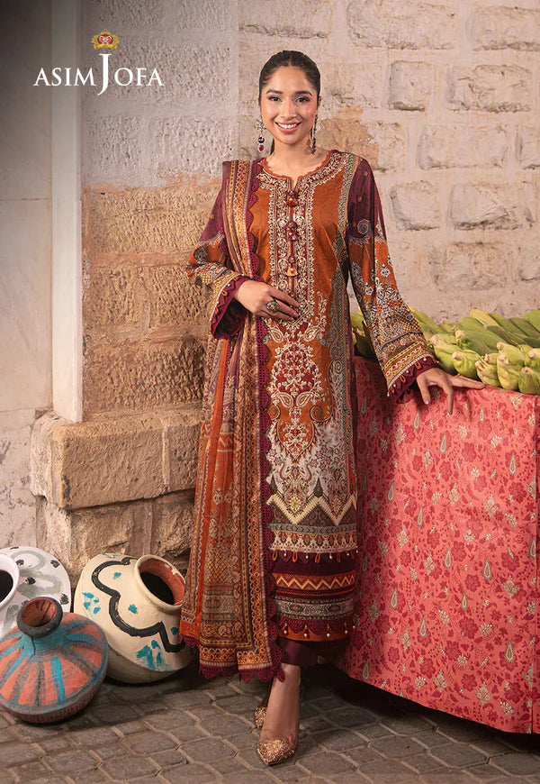 Asim Jofa | Aira Summer Prints | AJAR 20 - by - Libasekhas UK - Registered Vendor of : Asim Jofa - 100% Original Designer Dresss