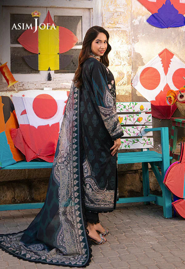 Asim Jofa | Aira Summer Prints | AJAR 10 - by - Libasekhas UK - Registered Vendor of : Asim Jofa - 100% Original Designer Dresss