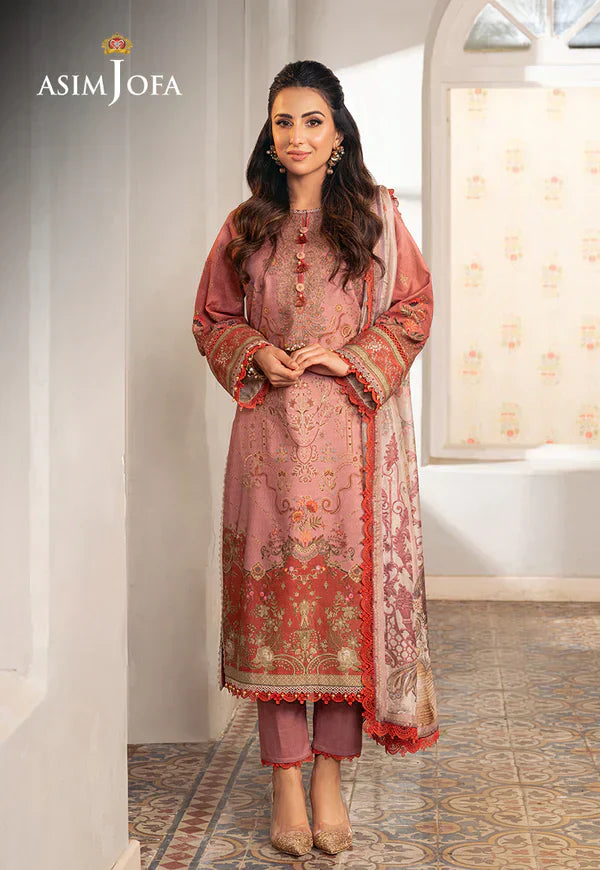 Asim Jofa | Aira Summer Prints | AJAR 08 - by - Libasekhas UK - Registered Vendor of : Asim Jofa - 100% Original Designer Dresss
