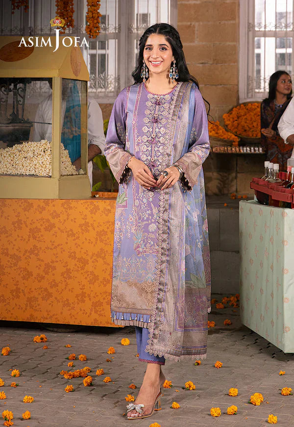 Asim Jofa | Aira Summer Prints | AJAR 05 - by - Libasekhas UK - Registered Vendor of : Asim Jofa - 100% Original Designer Dresss