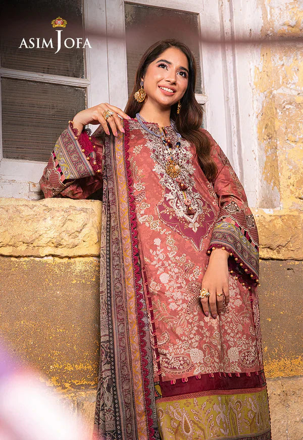 Asim Jofa | Aira Summer Prints | AJAR 17 - by - Libasekhas UK - Registered Vendor of : Asim Jofa - 100% Original Designer Dresss