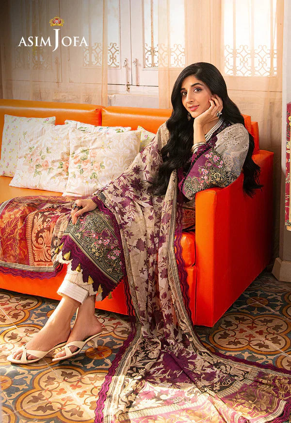 Asim Jofa | Aira Summer Prints | AJAR 21 - by - Libasekhas UK - Registered Vendor of : Asim Jofa - 100% Original Designer Dresss