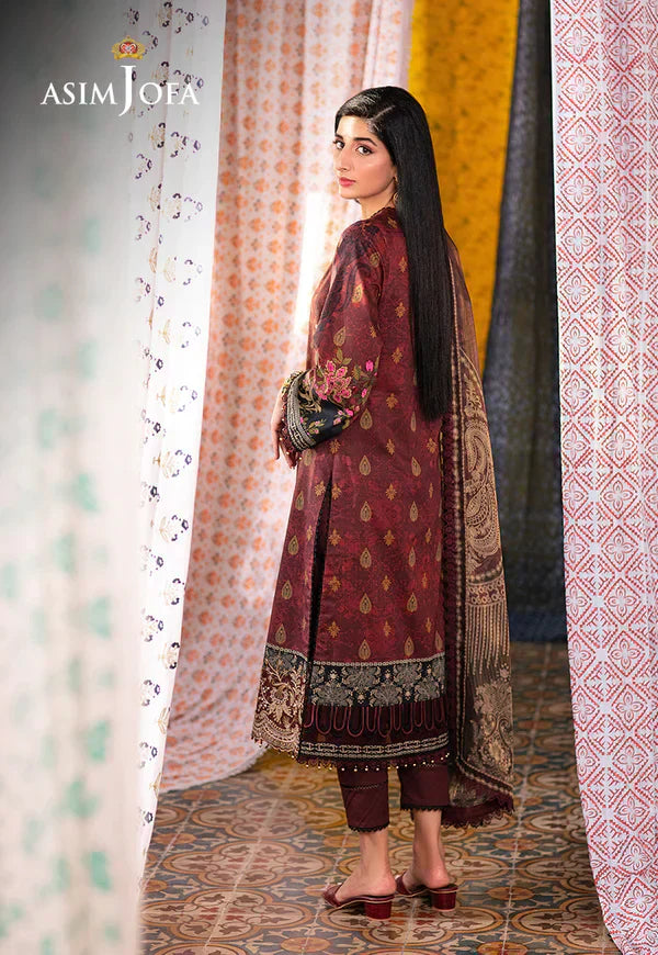 Asim Jofa | Aira Summer Prints | AJAR-19 - by - Libasekhas UK - Registered Vendor of : Asim Jofa - 100% Original Designer Dresss