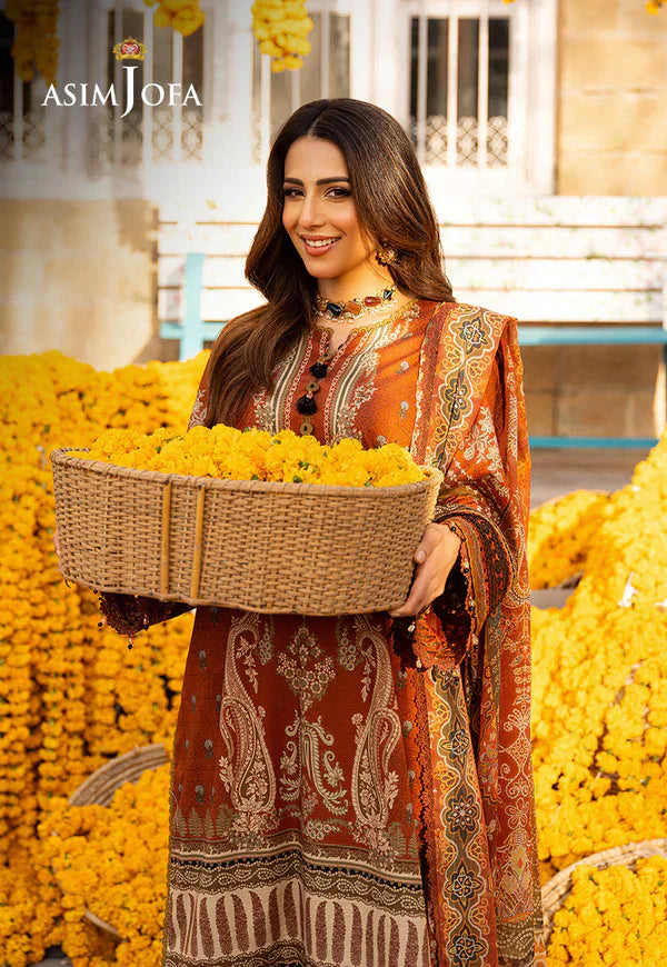 Asim Jofa | Aira Summer Prints | AJAR 03 - by - Libasekhas UK - Registered Vendor of : Asim Jofa - 100% Original Designer Dresss