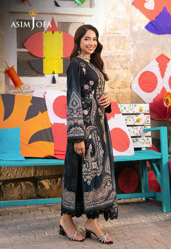 Asim Jofa | Aira Summer Prints | AJAR 10 - by - Libasekhas UK - Registered Vendor of : Asim Jofa - 100% Original Designer Dresss