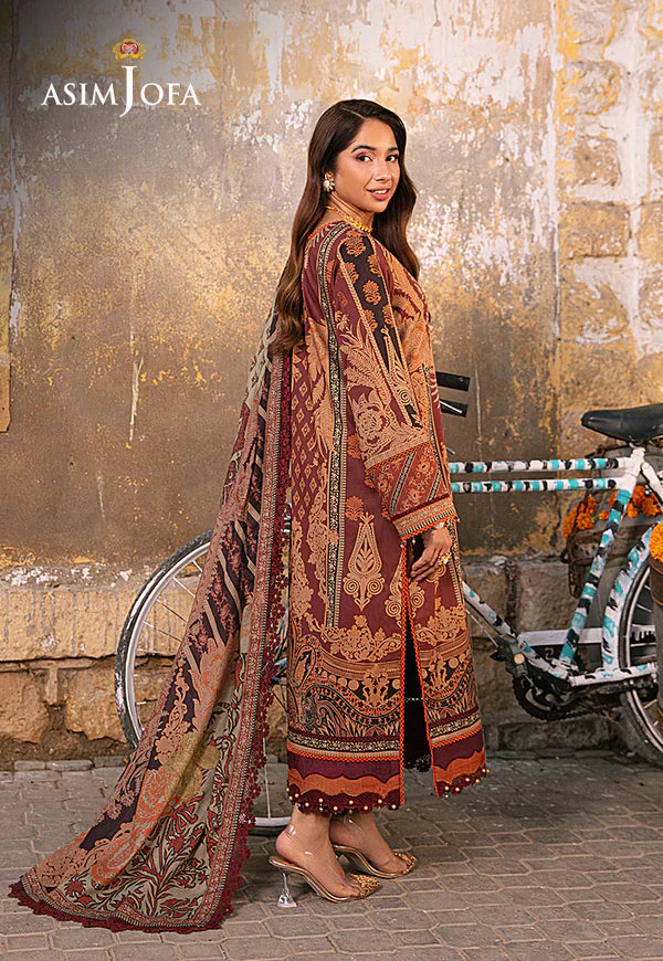 Asim Jofa | Aira Summer Prints | AJAR 24 - by - Libasekhas UK - Registered Vendor of : Asim Jofa - 100% Original Designer Dresss