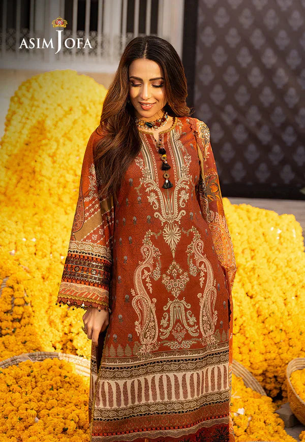Asim Jofa | Aira Summer Prints | AJAR 03 - by - Libasekhas UK - Registered Vendor of : Asim Jofa - 100% Original Designer Dresss