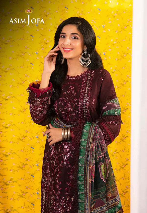 Asim Jofa | Aira Summer Prints | AJAR 34 - by - Libasekhas UK - Registered Vendor of : Asim Jofa - 100% Original Designer Dresss