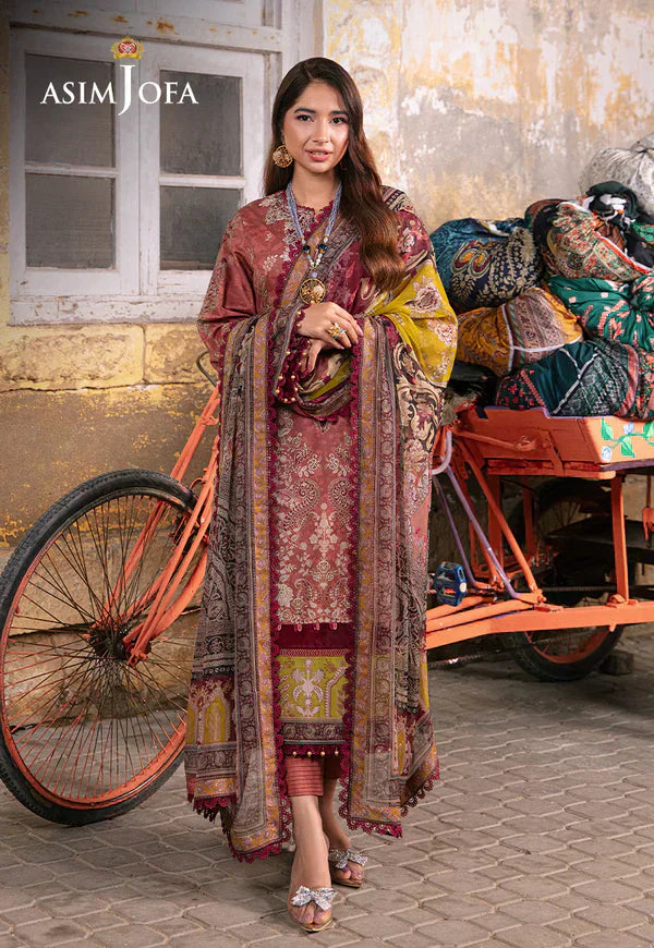 Asim Jofa | Aira Summer Prints | AJAR 17 - by - Libasekhas UK - Registered Vendor of : Asim Jofa - 100% Original Designer Dresss