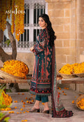 Asim Jofa | Aira Summer Prints | AJAR-13 - by - Libasekhas UK - Registered Vendor of : Asim Jofa - 100% Original Designer Dresss
