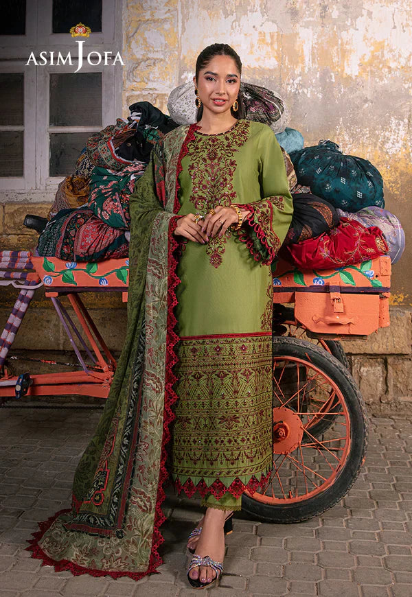 Asim Jofa | Aira Summer Prints | AJAR-33 - by - Libasekhas UK - Registered Vendor of : Asim Jofa - 100% Original Designer Dresss