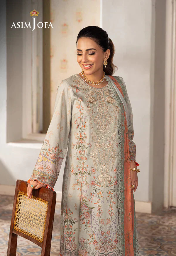 Asim Jofa | Aira Summer Prints | AJAR 02 - by - Libasekhas UK - Registered Vendor of : Asim Jofa - 100% Original Designer Dresss