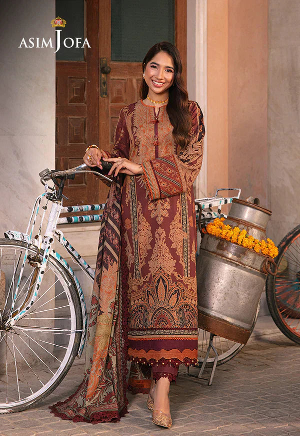 Asim Jofa | Aira Summer Prints | AJAR 24 - by - Libasekhas UK - Registered Vendor of : Asim Jofa - 100% Original Designer Dresss