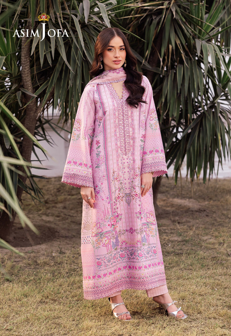 Asim Jofa | Charmuse Silk | AJRS-03 - by - Libasekhas UK - Registered Vendor of : Asim Jofa - 100% Original Designer Dresss