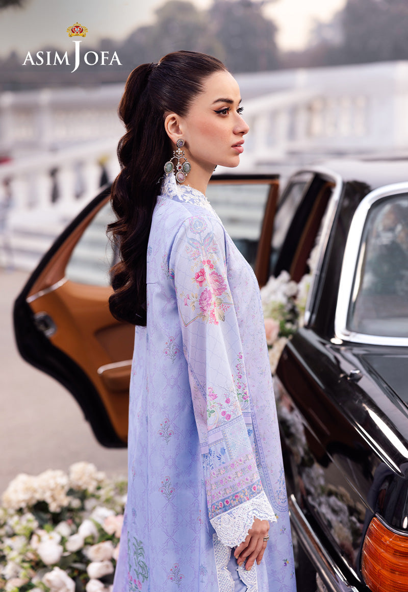 Asim Jofa | Charmuse Silk | AJRS-08 - by - Libasekhas UK - Registered Vendor of : Asim Jofa - 100% Original Designer Dresss