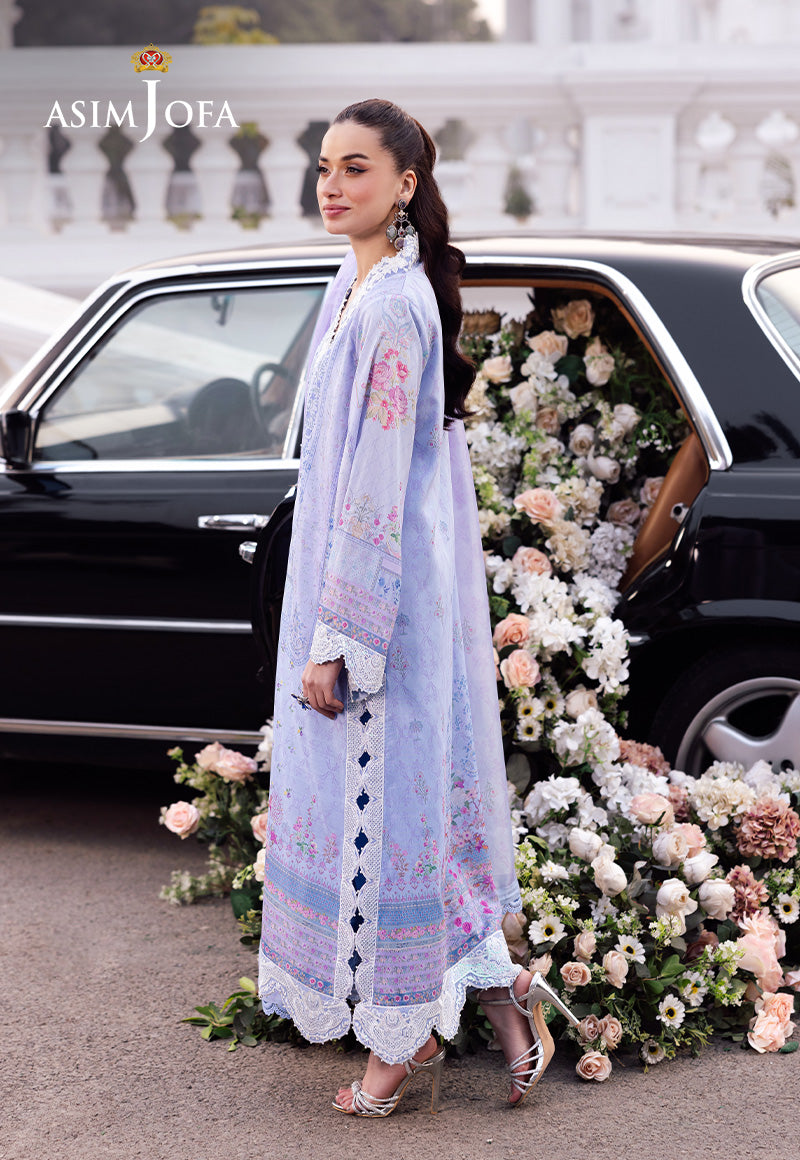Asim Jofa | Charmuse Silk | AJRS-08 - by - Libasekhas UK - Registered Vendor of : Asim Jofa - 100% Original Designer Dresss