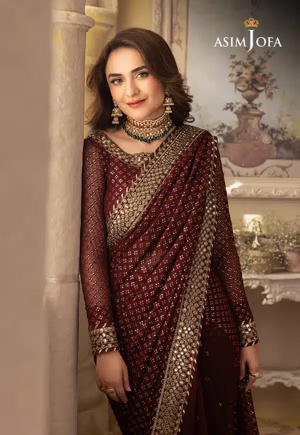 Asim Jofa | Khwab e Naubahar 23 | AJNB-07 - by - Libasekhas UK - Registered Vendor of : Asim Jofa - 100% Original Designer Dresss