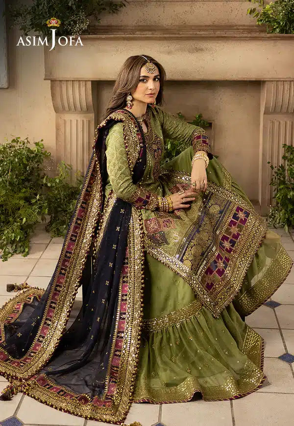 Asim Jofa | Khwab e Naubahar 23 | AJNB-12 - by - Libasekhas UK - Registered Vendor of : Asim Jofa - 100% Original Designer Dresss