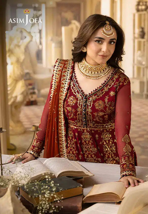 Asim Jofa | Khwab e Naubahar 23 | AJNB-10 - by - Libasekhas UK - Registered Vendor of : Asim Jofa - 100% Original Designer Dresss