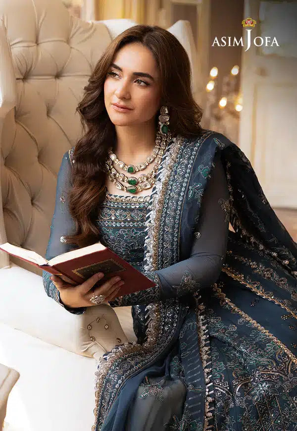 Asim Jofa | Khwab e Naubahar 23 | AJNB-02 - by - Libasekhas UK - Registered Vendor of : Asim Jofa - 100% Original Designer Dresss