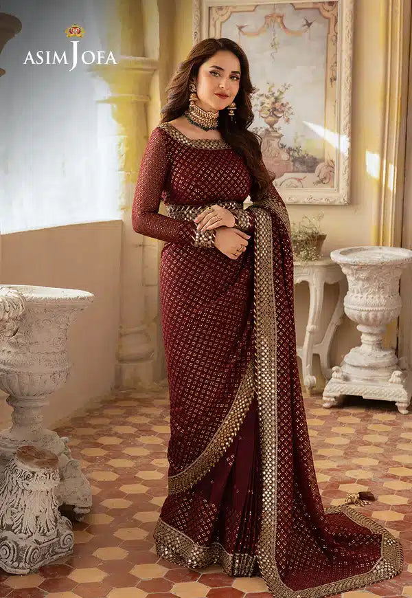 Asim Jofa | Khwab e Naubahar 23 | AJNB-07 - by - Libasekhas UK - Registered Vendor of : Asim Jofa - 100% Original Designer Dresss