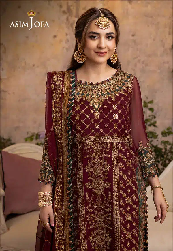 Asim Jofa | Khwab e Naubahar 23 | AJNB-09 - by - Libasekhas UK - Registered Vendor of : Asim Jofa - 100% Original Designer Dresss