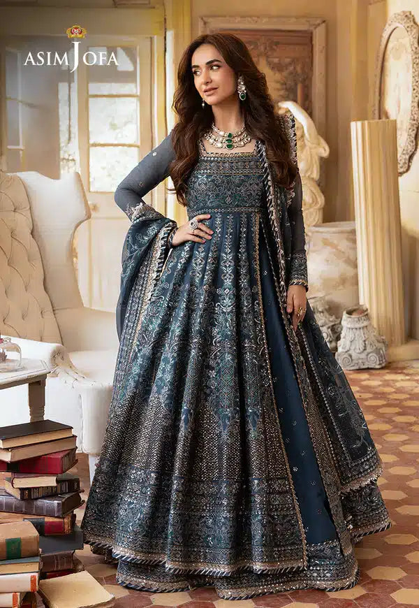 Asim Jofa | Khwab e Naubahar 23 | AJNB-02 - by - Libasekhas UK - Registered Vendor of : Asim Jofa - 100% Original Designer Dresss