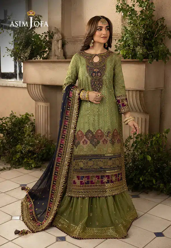 Asim Jofa | Khwab e Naubahar 23 | AJNB-12 - by - Libasekhas UK - Registered Vendor of : Asim Jofa - 100% Original Designer Dresss