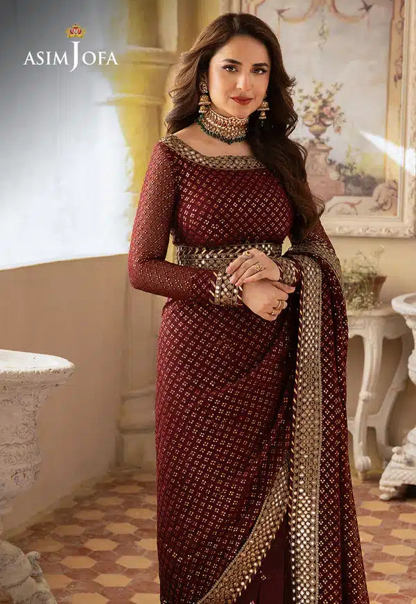 Asim Jofa | Khwab e Naubahar 23 | AJNB-07 - by - Libasekhas UK - Registered Vendor of : Asim Jofa - 100% Original Designer Dresss
