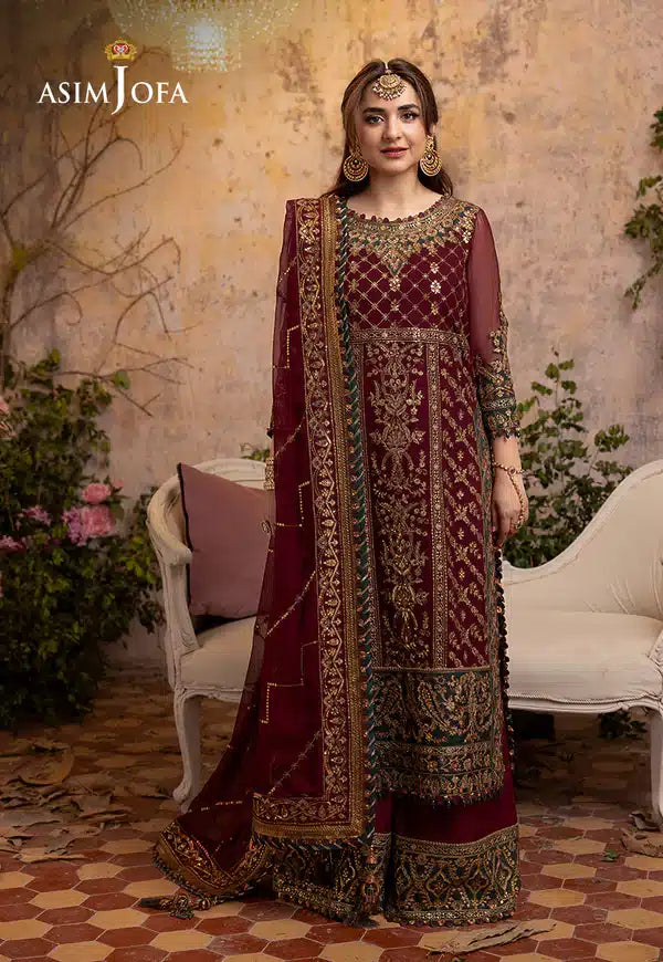 Asim Jofa | Khwab e Naubahar 23 | AJNB-09 - by - Libasekhas UK - Registered Vendor of : Asim Jofa - 100% Original Designer Dresss