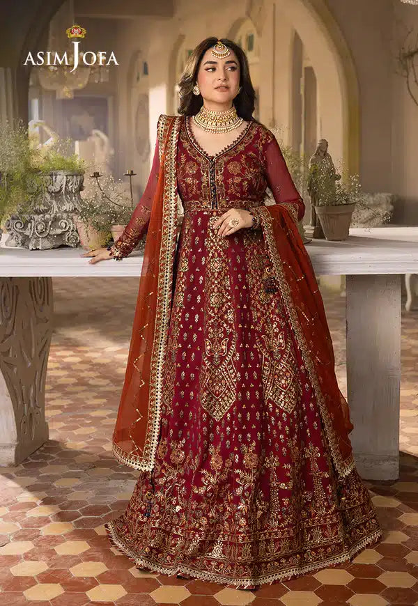 Asim Jofa | Khwab e Naubahar 23 | AJNB-10 - by - Libasekhas UK - Registered Vendor of : Asim Jofa - 100% Original Designer Dresss
