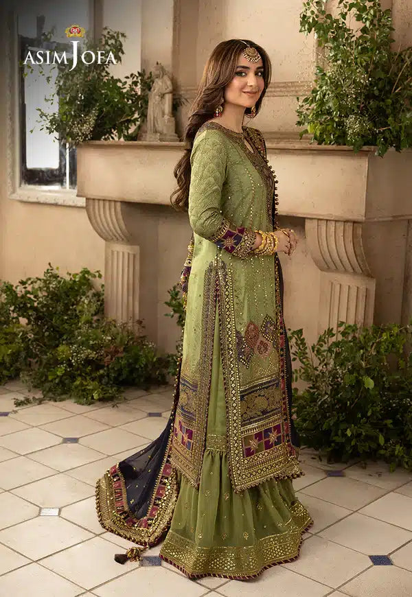 Asim Jofa | Khwab e Naubahar 23 | AJNB-12 - by - Libasekhas UK - Registered Vendor of : Asim Jofa - 100% Original Designer Dresss