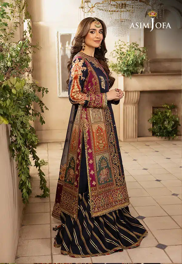 Asim Jofa | Khwab e Naubahar 23 | AJNB-08 - by - Libasekhas UK - Registered Vendor of : Asim Jofa - 100% Original Designer Dresss