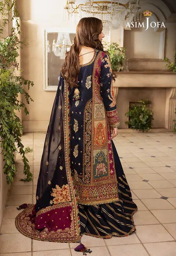 Asim Jofa | Khwab e Naubahar 23 | AJNB-08 - by - Libasekhas UK - Registered Vendor of : Asim Jofa - 100% Original Designer Dresss