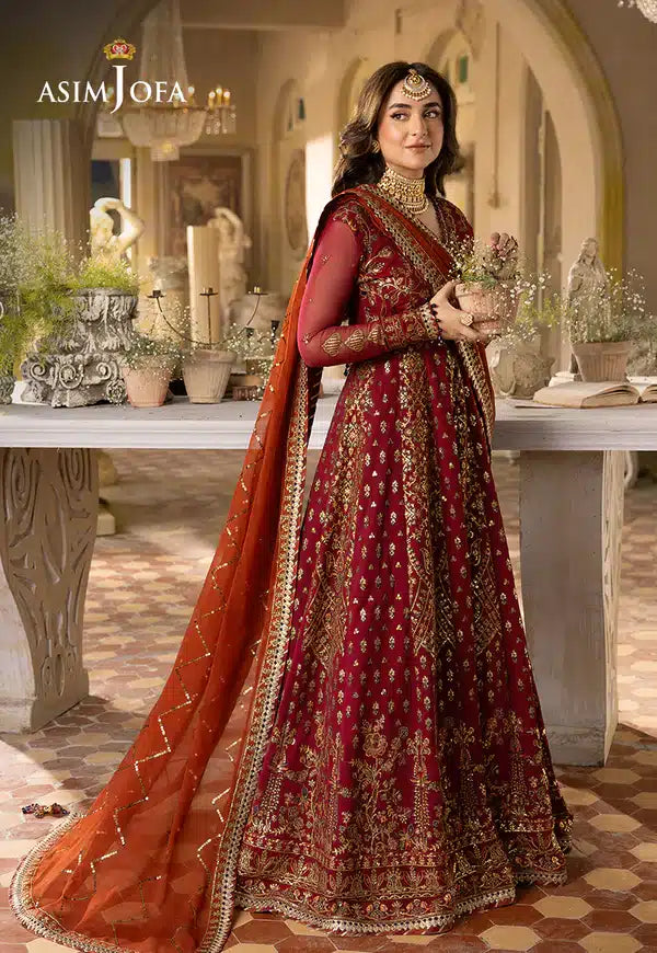 Asim Jofa | Khwab e Naubahar 23 | AJNB-10 - by - Libasekhas UK - Registered Vendor of : Asim Jofa - 100% Original Designer Dresss